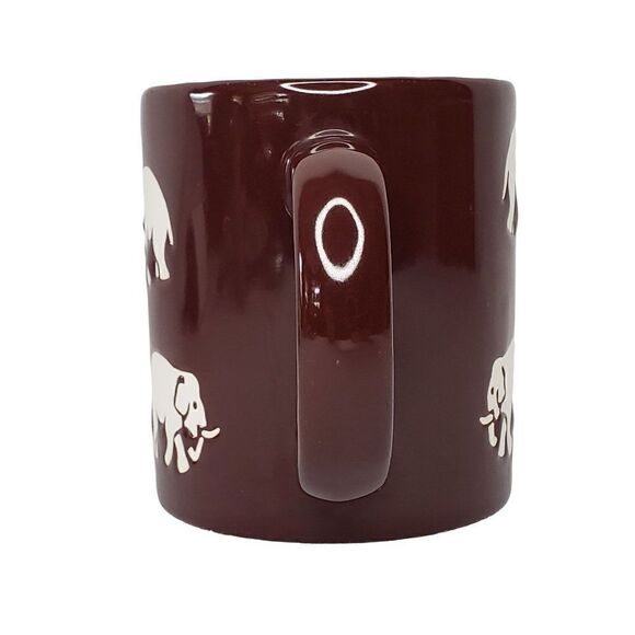 Vintage Waechtersbach W Germany Elephant Safari Mug Decor Brown - Picture 4 of 7